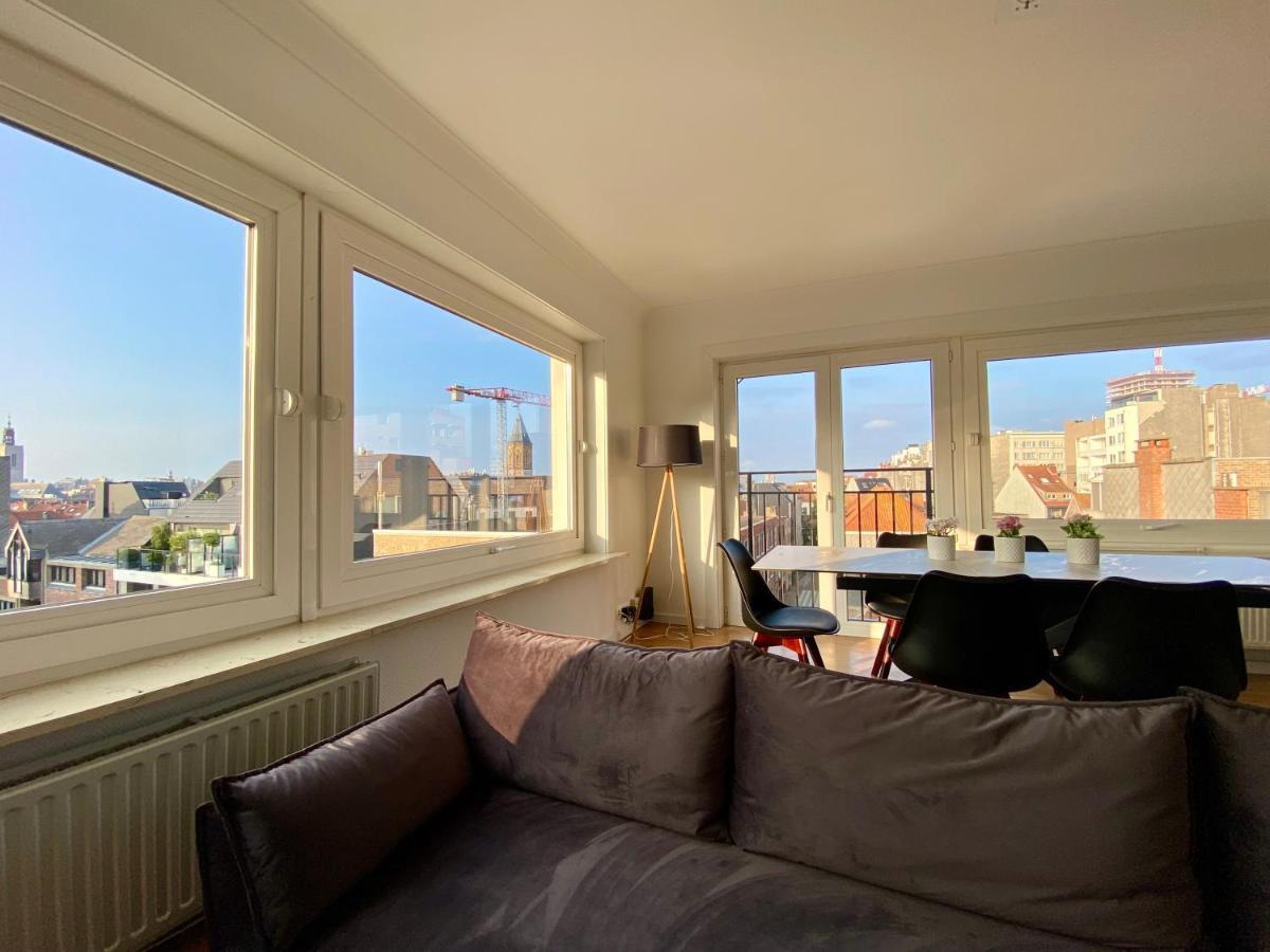 Luxury 3 Bedroom Apartment On The Top Floor With Panoramic View Οστένδη Εξωτερικό φωτογραφία